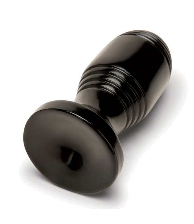 Prowler Red Geriffelter Analplug Schwarz 17 cm – Intensives Vergnügen für alle