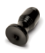 Prowler Red Anale Stimulerende Plug Zwart 17 cm Met Geribbelde Structuur En Flared Basis