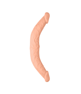 RealRock Ultra-Realistic Double Dildo 36x4.5 cm - Soft & Body-Safe TPE