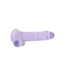 RealRock RealRock Crystal Clear Dildo Met Zuignap En Ballen 21 cm Veilig En Non-Poreus