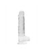 RealRock Realistischer Dildo mit Hoden 21 cm | Phthalat- und latexfrei