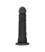 RealRock RealRock Realistische Dildo 18,9 cm Zwart Met Zuignap En Harnas-Compatibiliteit