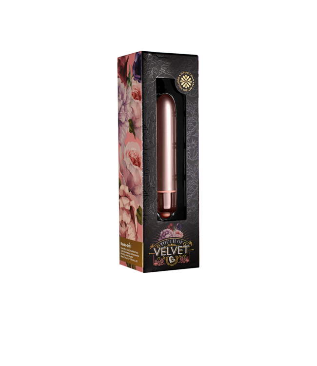 Rocks-Off Rocks-Off Touch Of Velvet Vibrerende Bullet Met 10 Instelbare Snelheden