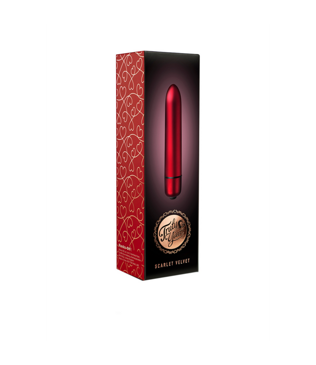 Rocks-Off Red Rocks-Off 10-Speed Vibrating Pleasure Bullet for Intense Orgasms