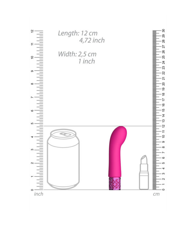 Royal Gems Royal Gems Oplaadbare G-Spot Vibrator Met Medisch Siliconen En Krachtige F-1 Motor