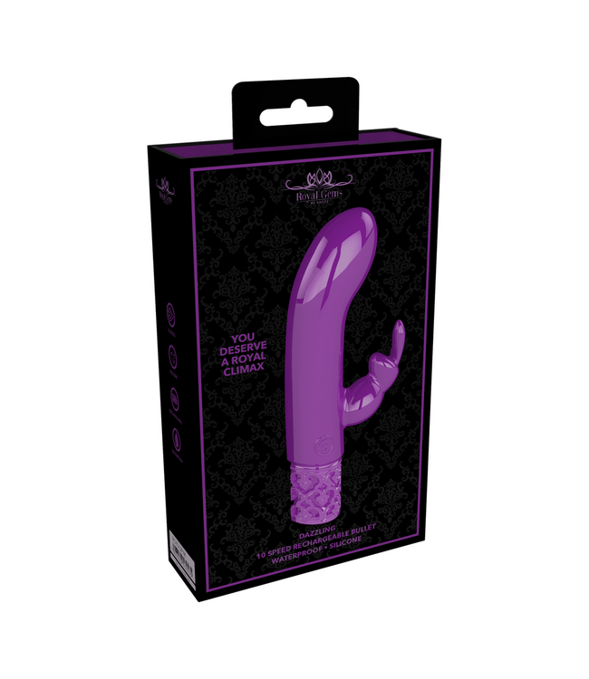 Royal Gems Royal Gems Mini Rabbit Vibrator – Oplaadbaar, Krachtige F-1 Motor, Siliconen