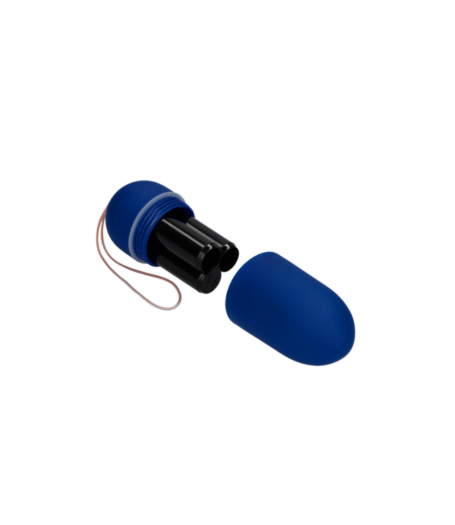 Shots Toys Blue Wireless Vibrating Egg with Remote - 10 Exciting Speeds
