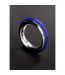 Steel by Shots Roestvrijstalen Cockring Met Siliconen Ringen - Versterking & Comfort Blauw