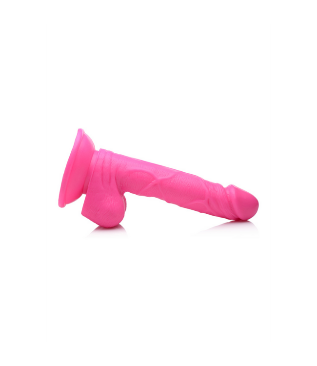 XR Brands XR Brands Realistische Flexibele Dildo 19 cm Met Zuignap En Ballen