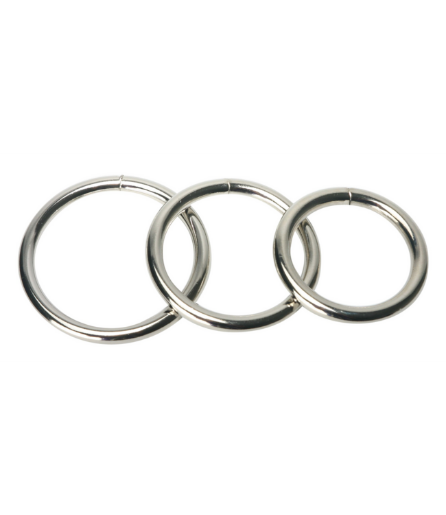 XR Brands Trine Eleganter Stahl-Cockring – Funktionalität & Komfort vereint