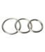 XR Brands Trine Steel Cock Ring - Sleek Design for Comfort and Performance