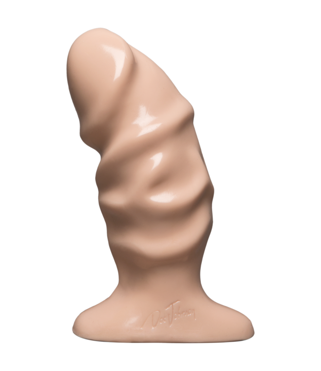 Doc Johnson Raging Hard-Ons Butt Plug 4 Vanille 10 cm – Realistisch, Veilig & Comfortabel