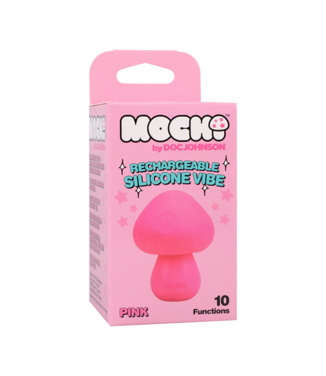 Doc Johnson Mushroom Vibe Pink: Compact, Powerful & Waterproof Silicone Vibrator