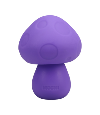 Doc Johnson Mushroom Vibe Purple: Compact Rechargeable Silicone Vibrator 10 Modes