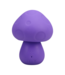Doc Johnson Mushroom Vibe Purple: Compact Rechargeable Silicone Vibrator 10 Modes