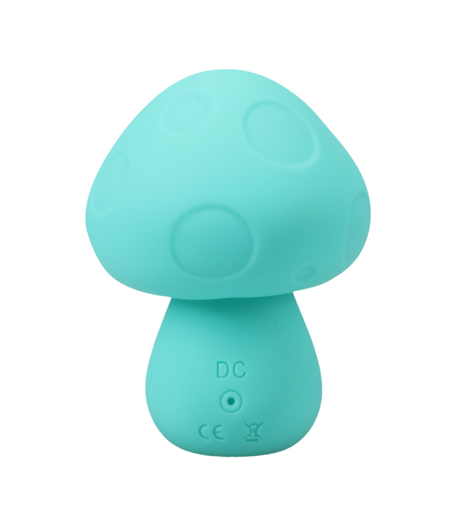 Doc Johnson Mushroom Vibe: Compact Waterproof Silicone Vibrator with 10 Functions