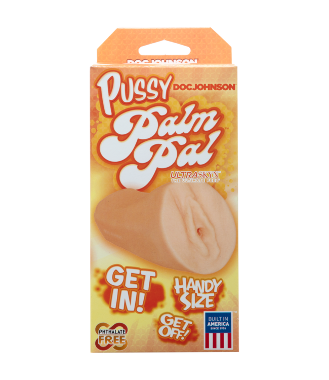 Doc Johnson Palm Pal ULTRASKYN: Ultra Realistic Pleasure - Body-Safe Masturbator