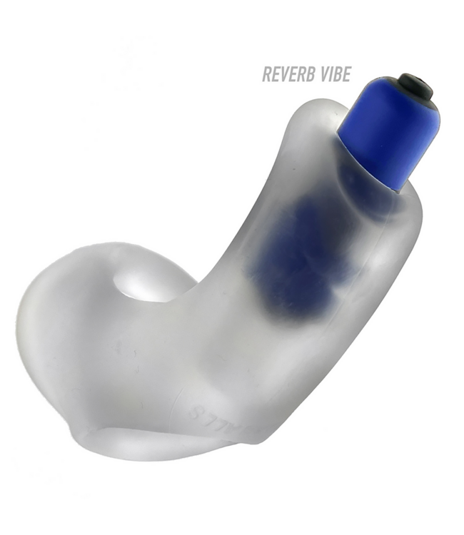 Hunkyjunk Hunkyjunk Taint Vibe Sling Transparant Met Plus+Silicone En Waterdichte Vibratie