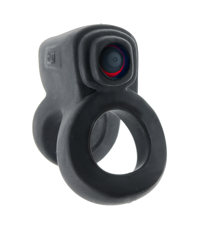 Hunkyjunk Revhammer Vibrating Cock Ring - Intense Red Pleasure for Couples