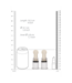Pumped Tepelcups Medium Voor Intensieve Zuigstimulatie Met Transparant Acryl