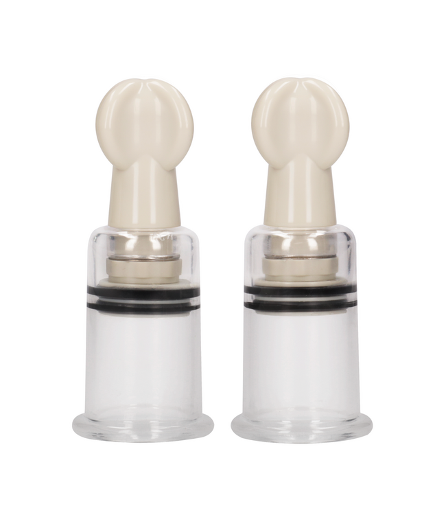 Pumped Medium Nipple Suction Cups - Intense Sensation & Pleasure Experience