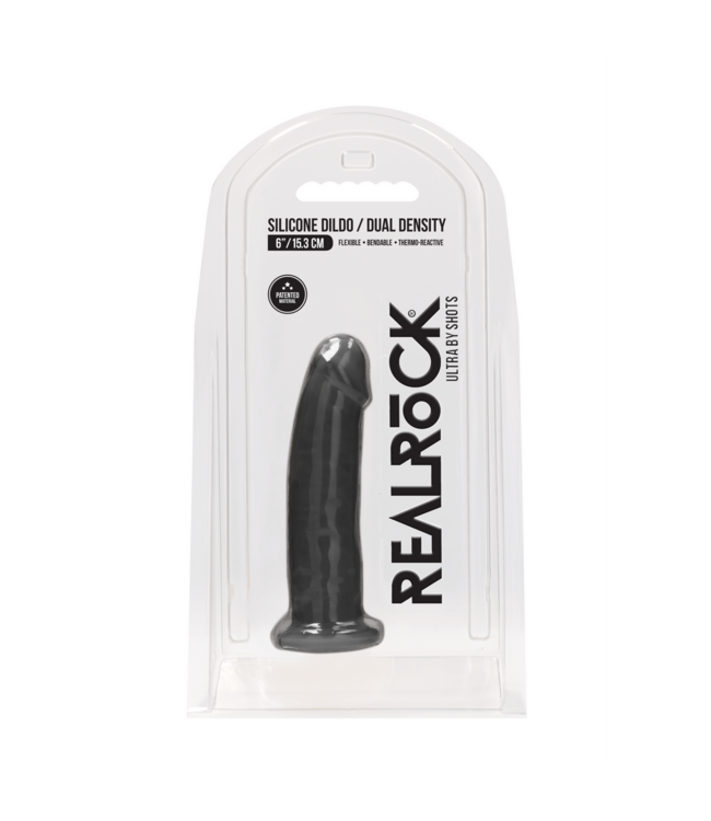 RealRock REALROCK ULTRA Silicone Dildo 15cm - Realistic, Flexible, Suction Cup
