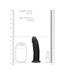 RealRock REALROCK ULTRA Siliconen Dildo Met Flexibele Dubbele Vulling En Zuignap 15 cm