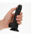 RealRock Curved RealRock Dildo 12,5 cm Met Zuignap En Realistische Details
