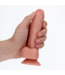 RealRock RealRock Licht Gebogen Dildo 12,5 cm Met Realistische Details En Zuignap
