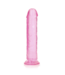 RealRock RealRock Crystal Clear Dildo 23 cm Met Zuignap Voor Handsfree Gebruik