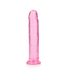 RealRock RealRock Crystal Clear Dildo 23 cm Met Zuignap Voor Handsfree Gebruik