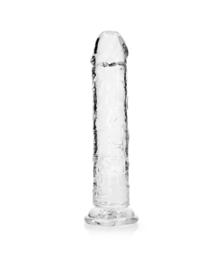 RealRock REALROCK Crystal Clear 23cm Dildo with Suction Cup for Ultimate Pleasure