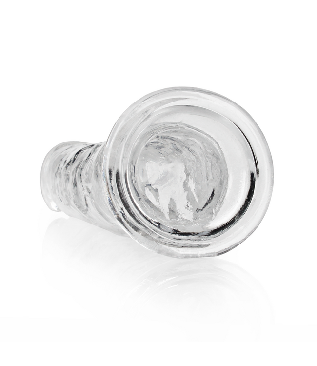 RealRock Transparante RealRock Crystal Clear Dildo Met Zuignap 25 cm, Ftalatenvrij