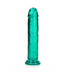 RealRock Turquoise Realistic Dildo 23 cm with Suction Cup for Versatile Use