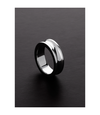 Steel by Shots Massief Roestvrijstalen Cockring Met Afgeronde Binnenkant – Steel by Shots