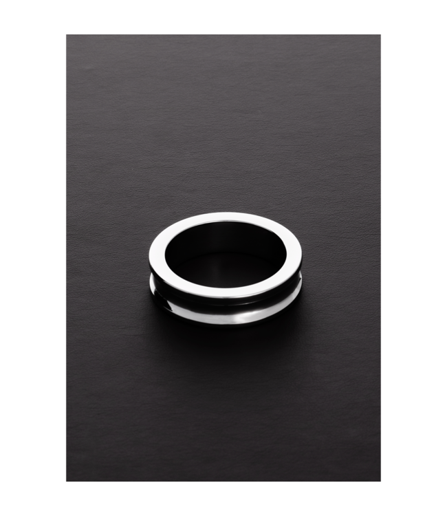 Steel by Shots Massief Roestvrijstalen Cockring Met Afgeronde Binnenkant – Steel by Shots