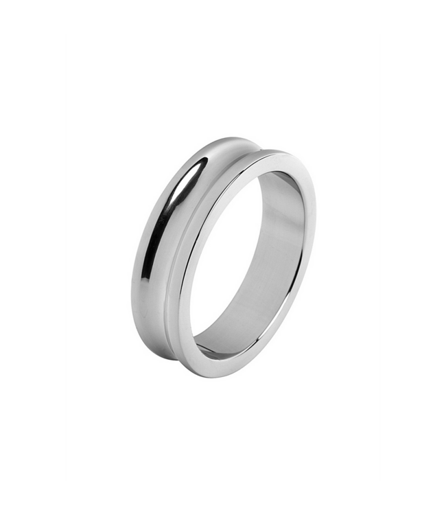 Steel by Shots Massief Roestvrijstalen Cockring Met Afgeronde Binnenkant – Steel by Shots