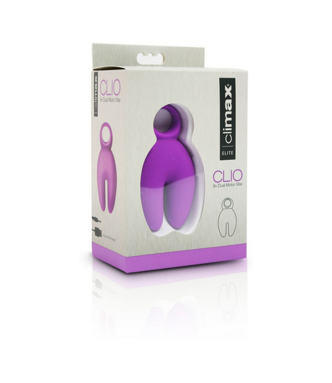 Topco Topco Clio Dubbele Stimulator Met Vingerlus – Oplaadbaar, Waterdicht, 9 Modi