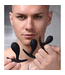 XR Brands XR Brands Zwarte Anale Trainer Set 3 Stuks Fluwelen Siliconen 7,4 cm