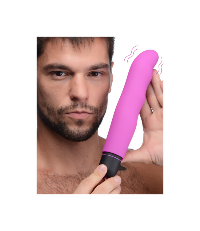 XR Brands Realistische Siliconen Dildo 25cm Met Wavy Sleeve En Spuitfunctie
