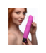 XR Brands XL Double-Density Silicone Dildo with Squirting Function - 25 cm