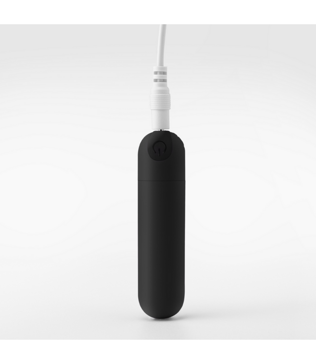 Crushious iMoan Black Rechargeable Bullet Vibrator – Discreet, Powerful, Waterproof