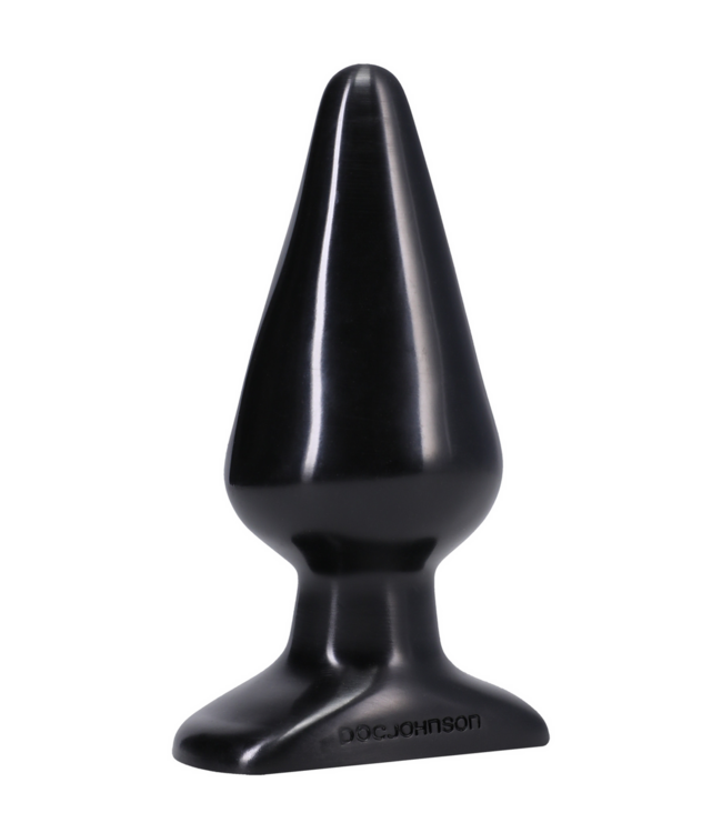 Doc Johnson Doc Johnson Sil-A-Gel Butt Plug 13,7 cm Zwart – Veiligheid & Comfort