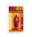 Doc Johnson Red Firm Butt Plug L 12.7 cm – Safe, Durable & Antibacterial Fun