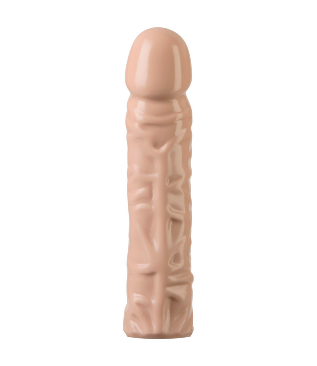 Doc Johnson Klassischer Dildo 19,3 cm – Komfortabler Strap-On-Vakuumhalter