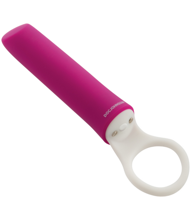 Doc Johnson iPlease Mini-Vibrator – Leistungsstark und diskret im Lippenstift-Design