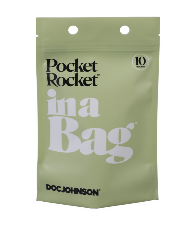 Doc Johnson Pocket Rocket Mini Vibrator: Compact Power for Clitoral Stimulation