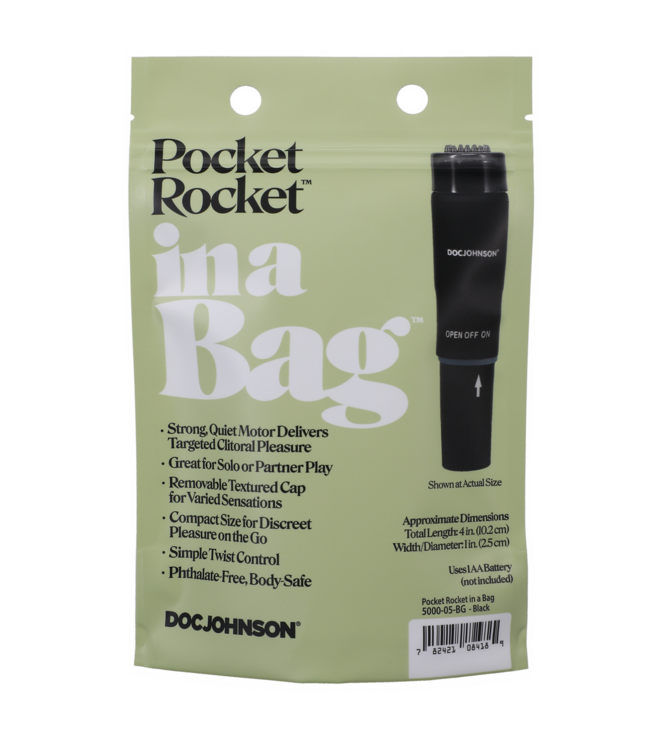 Doc Johnson Doc Johnson Compact Mini Vibrator Met Krachtige Clitorale Stimulatie