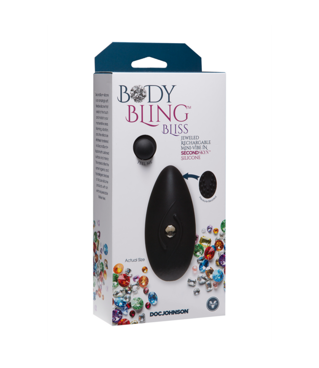 Doc Johnson Body Bling Flex Mini Vibrator Met 8 Modi, Stil Motor En USB-Oplaadbaar