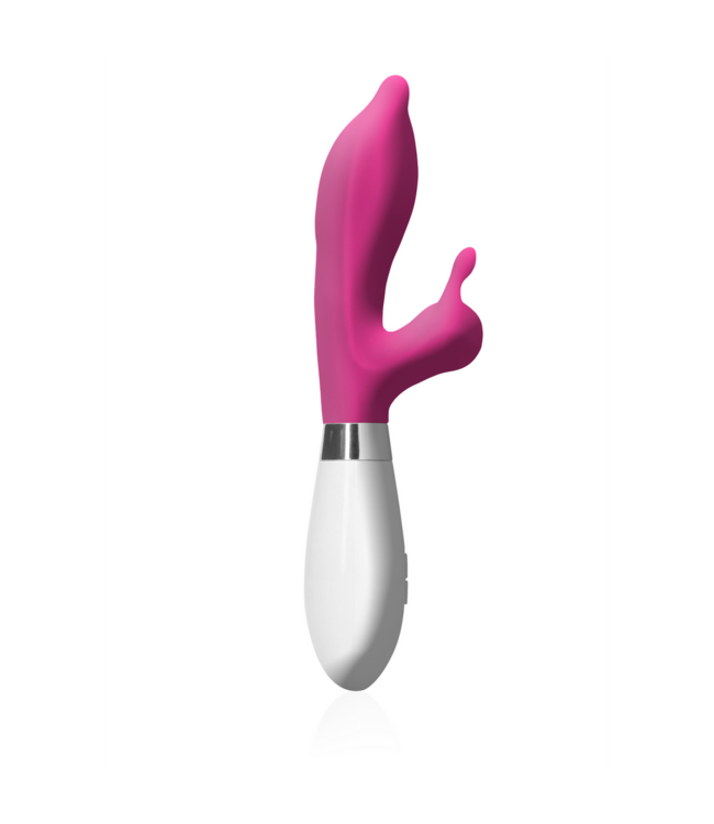 Luna by Shots Adonis Klitorisstimulator Rosa | Hochwertiger 10-Stufen-Vibrator 21,8 cm